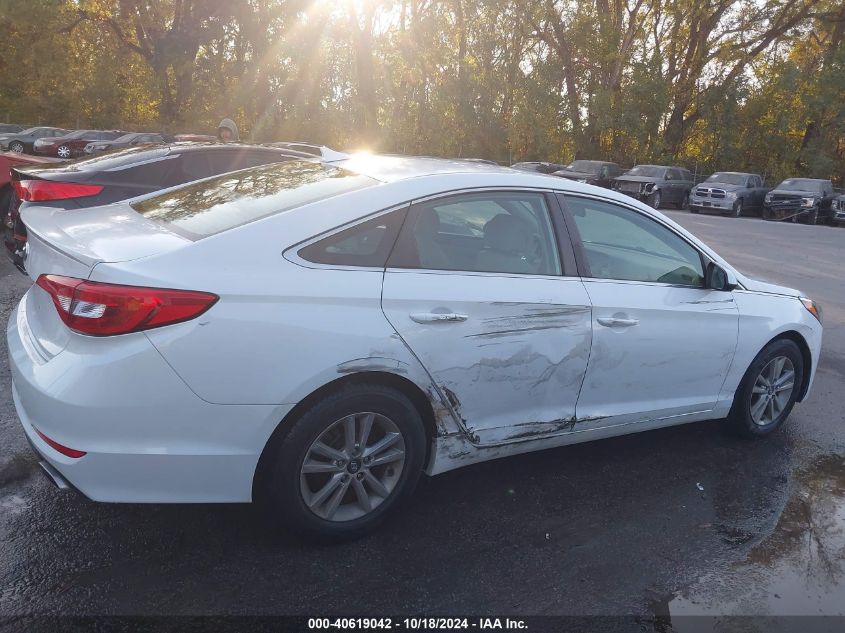 2017 HYUNDAI SONATA - 5NPE24AF0HH485989