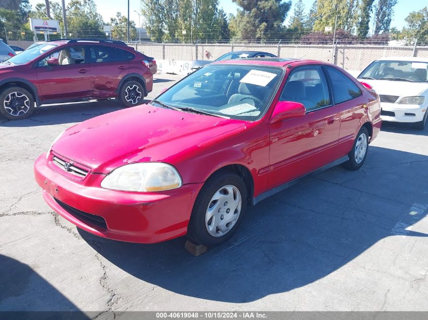 1998 Honda Civic Ex VIN: 1HGEJ8240WL076358 Lot: 40619048