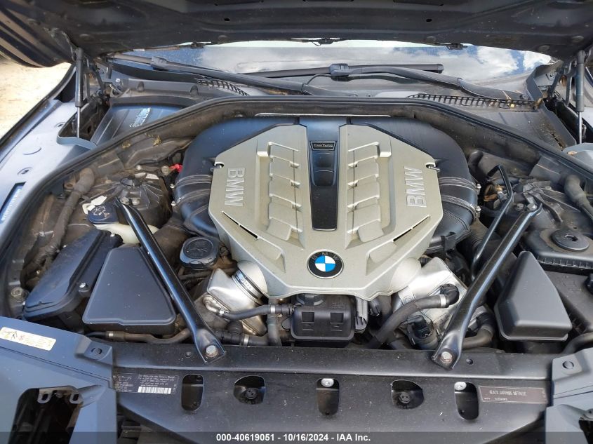 2009 BMW 750Li VIN: WBAKB83549CY60839 Lot: 40619051