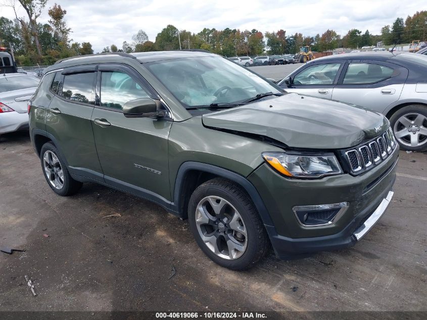 2018 Jeep Compass Limited 4X4 VIN: 3C4NJDCB9JT372934 Lot: 40619066