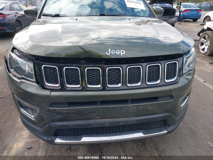 2018 Jeep Compass Limited 4X4 VIN: 3C4NJDCB9JT372934 Lot: 40619066