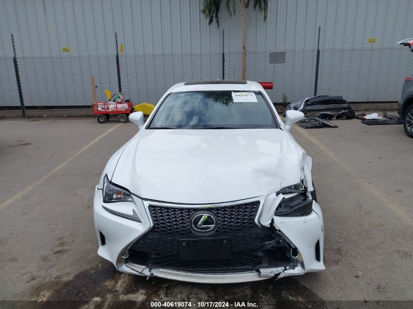 2015 Lexus Rc 350 VIN: JTHHE5BC5F5009294 Lot: 40619074