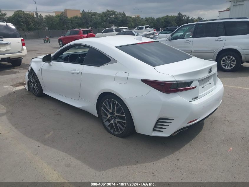 VIN JTHHE5BC5F5009294 2015 Lexus RC, 350 no.3