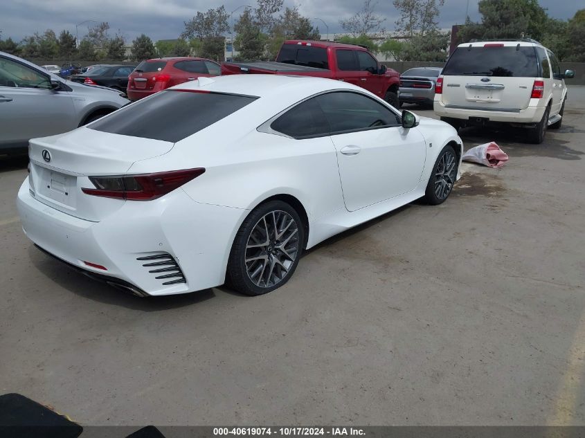 VIN JTHHE5BC5F5009294 2015 Lexus RC, 350 no.4