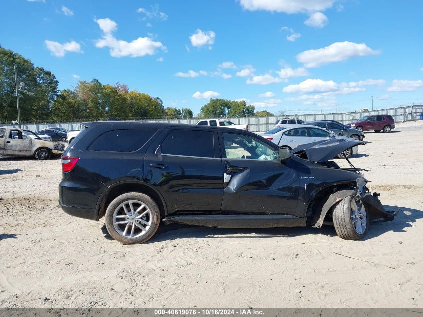 2022 Dodge Durango R/T Awd VIN: 1C4SDJCT2NC225180 Lot: 40619076