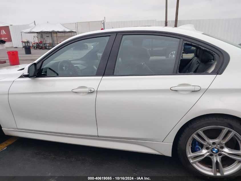 2014 BMW 328I VIN: WBA3A5C58EJ464957 Lot: 40619085