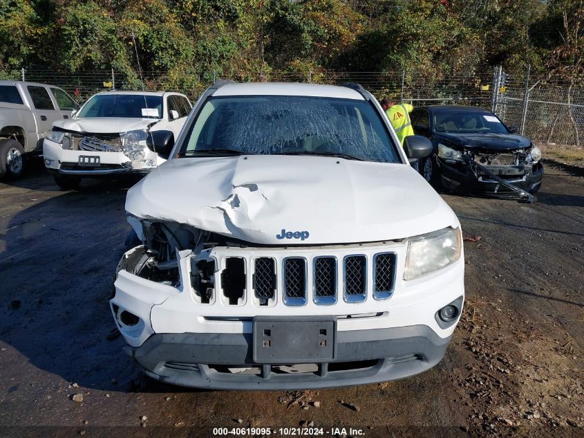 2012 Jeep Compass Sport VIN: 1C4NJCBB7CD725305 Lot: 40619095