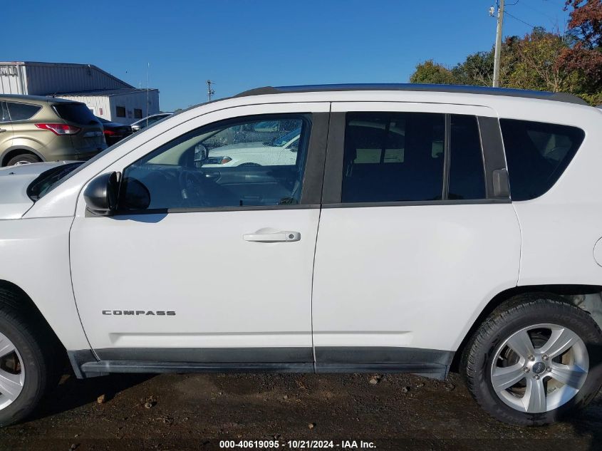 2012 Jeep Compass Sport VIN: 1C4NJCBB7CD725305 Lot: 40619095