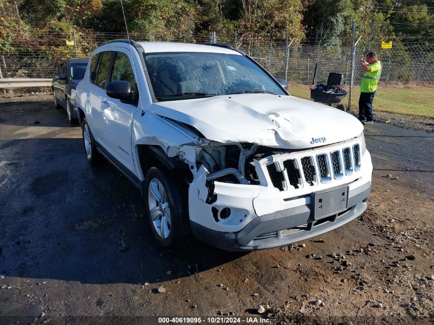 2012 Jeep Compass Sport VIN: 1C4NJCBB7CD725305 Lot: 40619095