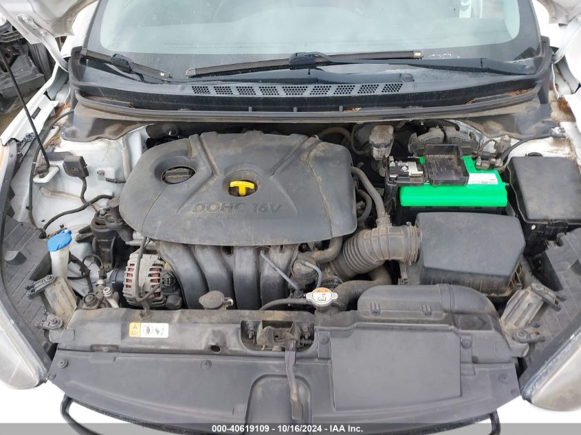 2013 Hyundai Elantra Limited VIN: 5NPDH4AEXDH271670 Lot: 40619109