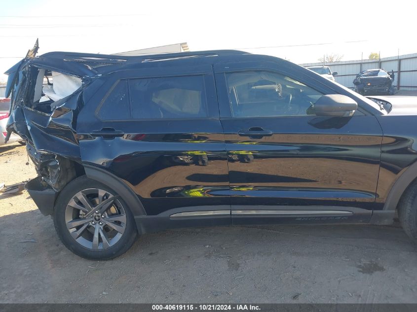 2021 Ford Explorer Xlt VIN: 1FMSK7DH8MGA61181 Lot: 40619115