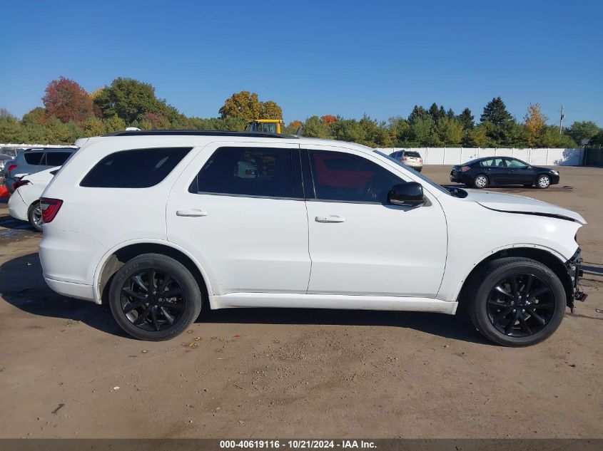 2018 Dodge Durango Gt Awd VIN: 1C4RDJDG7JC404227 Lot: 40619116