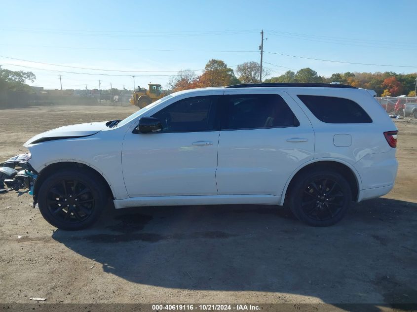 2018 Dodge Durango Gt Awd VIN: 1C4RDJDG7JC404227 Lot: 40619116