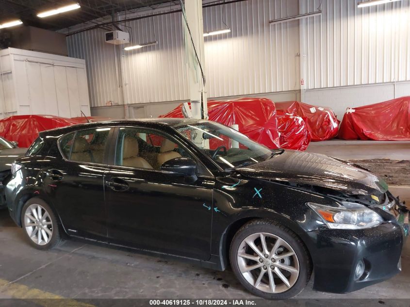 2013 Lexus Ct 200H VIN: JTHKD5BH4D2137786 Lot: 40619125