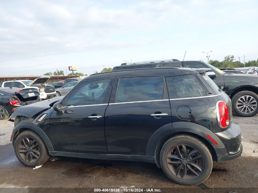 2013 Mini Countryman Cooper S VIN: WMWZC5C59DWP33778 Lot: 40619138