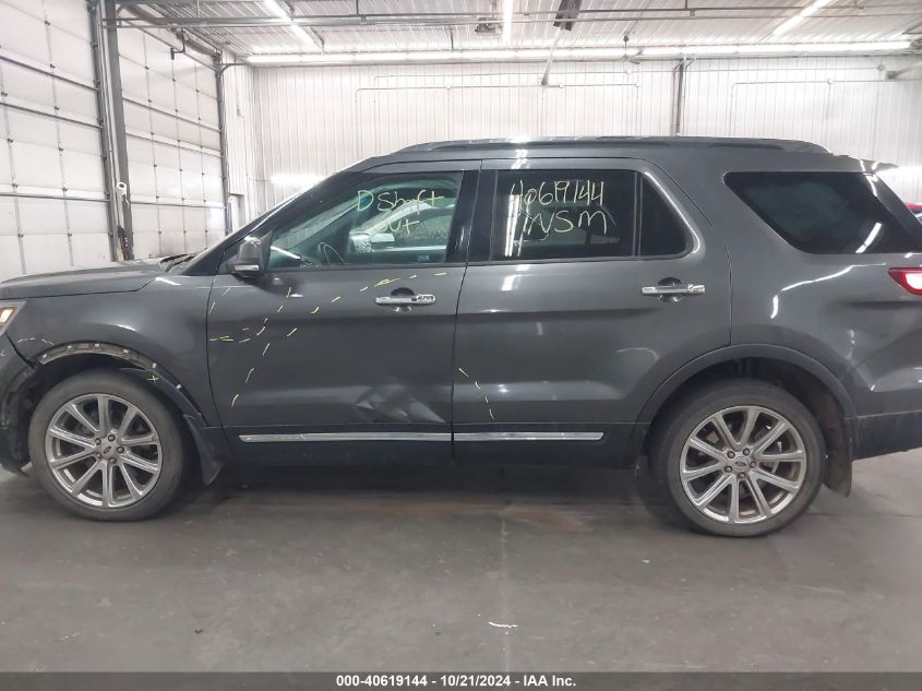 2016 Ford Explorer Limited VIN: 1FM5K8FH1GGA35073 Lot: 40619144