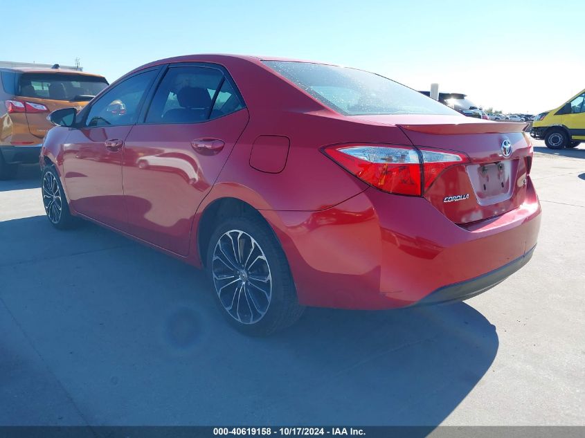 2016 Toyota Corolla L/Le/Le Pls/Prm/S/S Pls VIN: 5YFBURHEXGP565499 Lot: 40619158