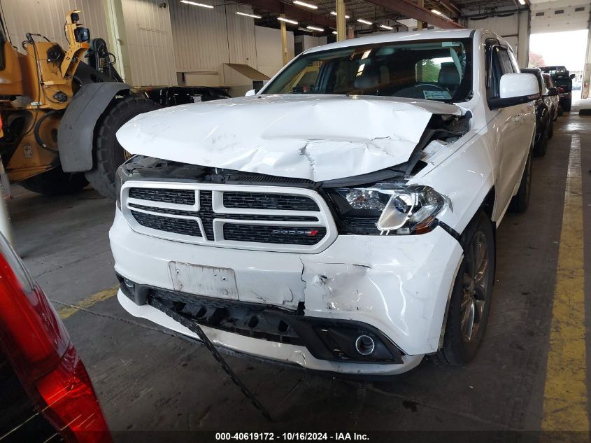 2018 Dodge Durango Gt Awd VIN: 1C4RDJDG1JC174135 Lot: 40619172