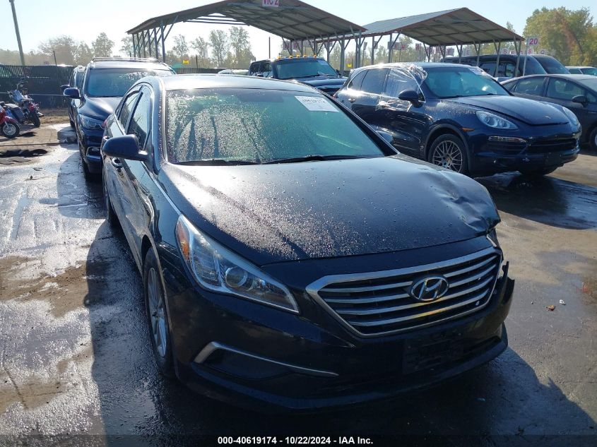 2017 Hyundai Sonata Se VIN: 5NPE24AF0HH511510 Lot: 40619174