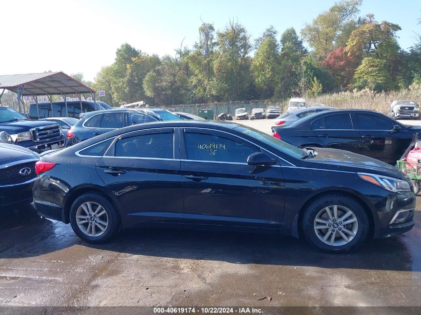 2017 Hyundai Sonata Se VIN: 5NPE24AF0HH511510 Lot: 40619174