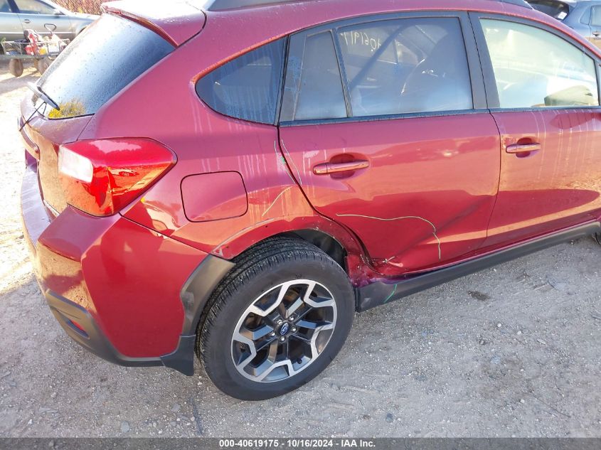 2017 Subaru Crosstrek 2.0I Limited VIN: JF2GPANCXH8266921 Lot: 40619175