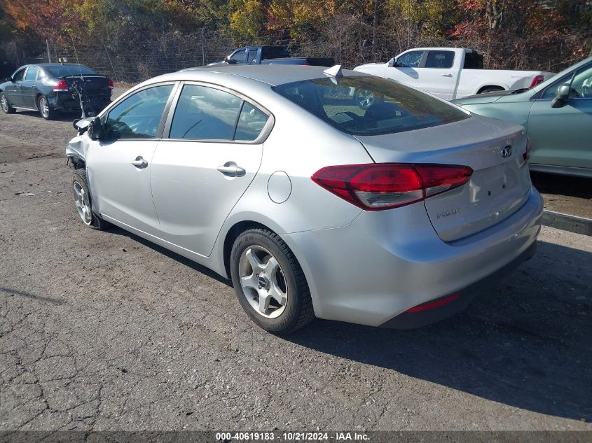 VIN 3KPFK4A78JE280704 2018 KIA FORTE no.3