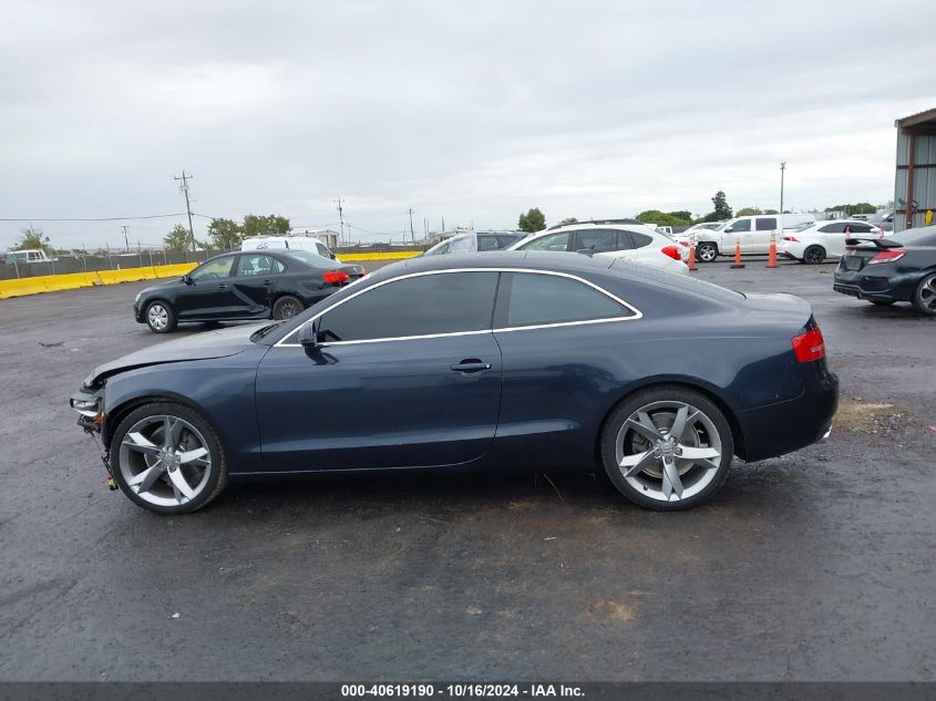 2011 Audi A5 2.0T Premium VIN: WAURFAFR2BA096077 Lot: 40619190