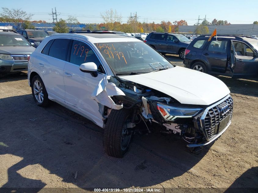 2023 Audi Q3 Premium 45 Tfsi S Line Quattro Tiptronic VIN: WA1DECF33P1148261 Lot: 40619199