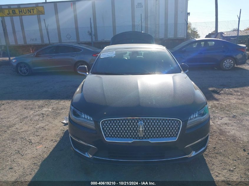 2019 Lincoln Mkz Hybrid Standard VIN: 3LN6L5KU3KR632830 Lot: 40619210