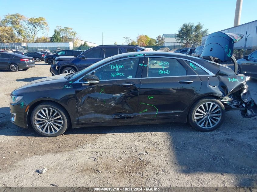 2019 Lincoln Mkz Hybrid Standard VIN: 3LN6L5KU3KR632830 Lot: 40619210