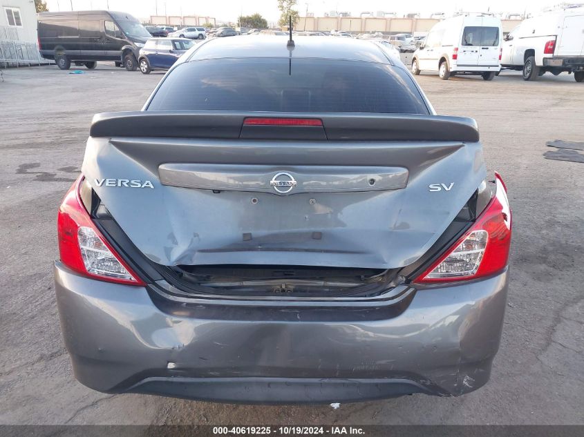 2019 Nissan Versa 1.6 Sv VIN: 3N1CN7AP2KL839742 Lot: 40619225