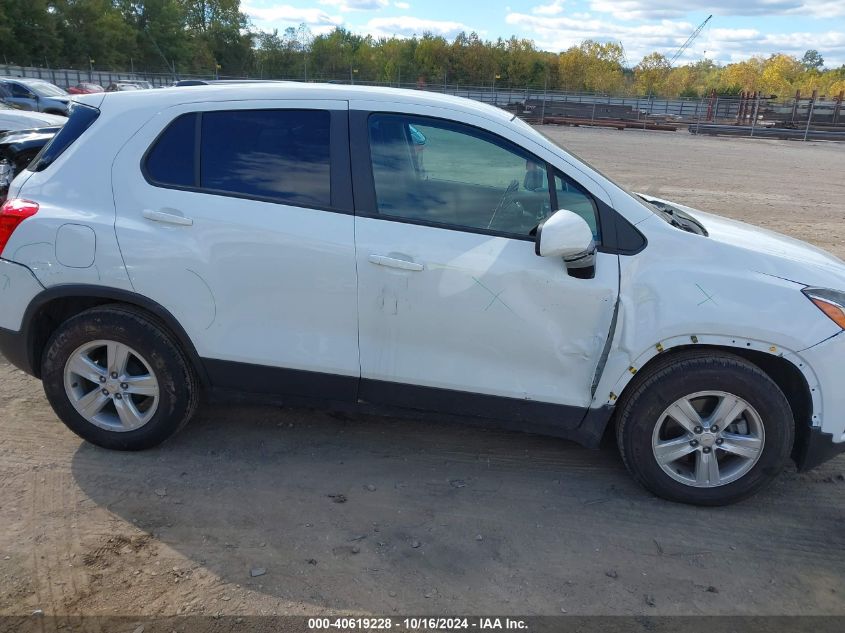 2020 Chevrolet Trax Fwd Ls VIN: KL7CJKSBXLB047644 Lot: 40619228