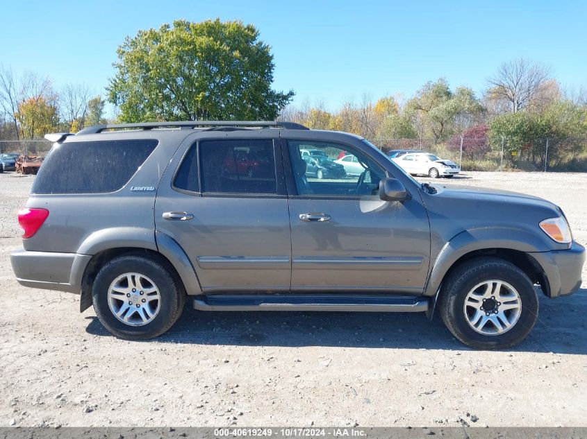 2005 Toyota Sequoia Limited V8 VIN: 5TDBT48A95S255304 Lot: 40619249