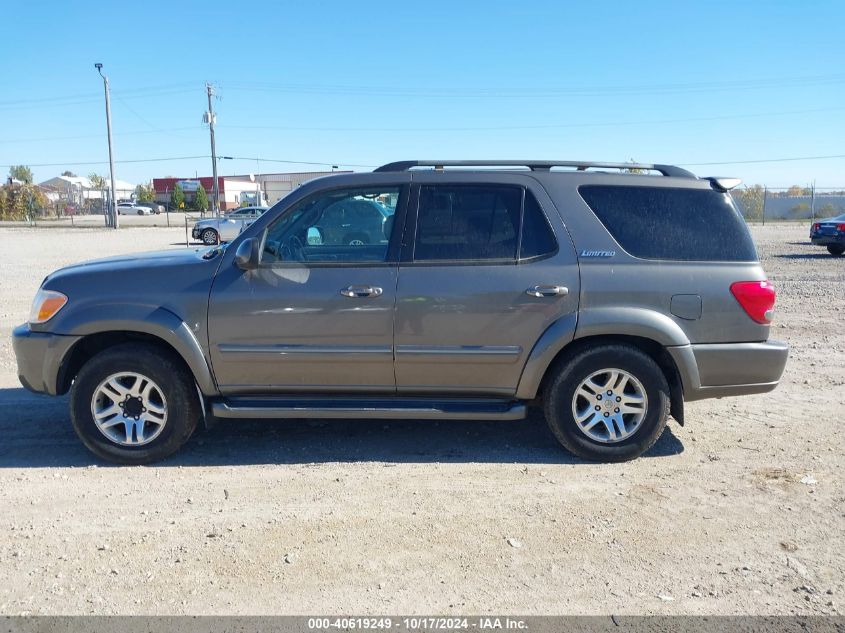 2005 Toyota Sequoia Limited V8 VIN: 5TDBT48A95S255304 Lot: 40619249