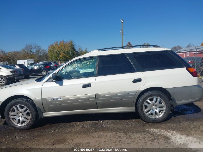 2004 Subaru Outback VIN: 4S3BH675247644697 Lot: 40619267