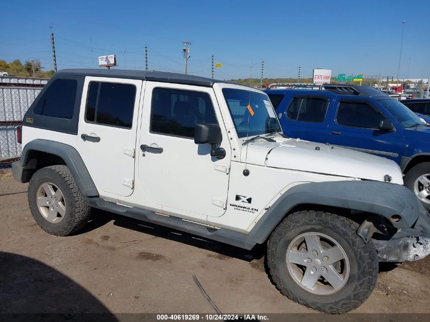 2008 Jeep Wrangler Unlimited X VIN: 1J4GA39168L569433 Lot: 40619269