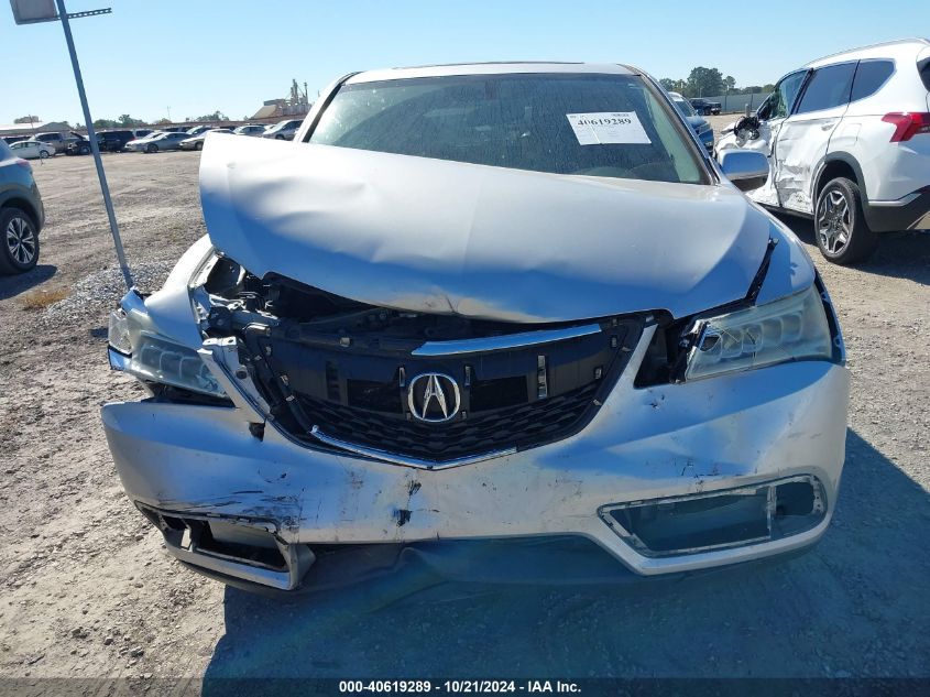 2014 Acura Mdx VIN: 5FRYD3H21EB011899 Lot: 40619289