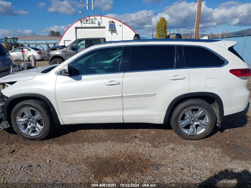 2019 Toyota Highlander Limited VIN: 5TDDZRFH1KS745901 Lot: 40619297