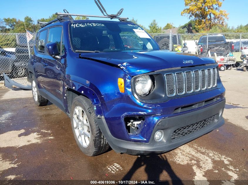 2019 Jeep Renegade Latitude Fwd VIN: ZACNJABB4KPK88669 Lot: 40619306