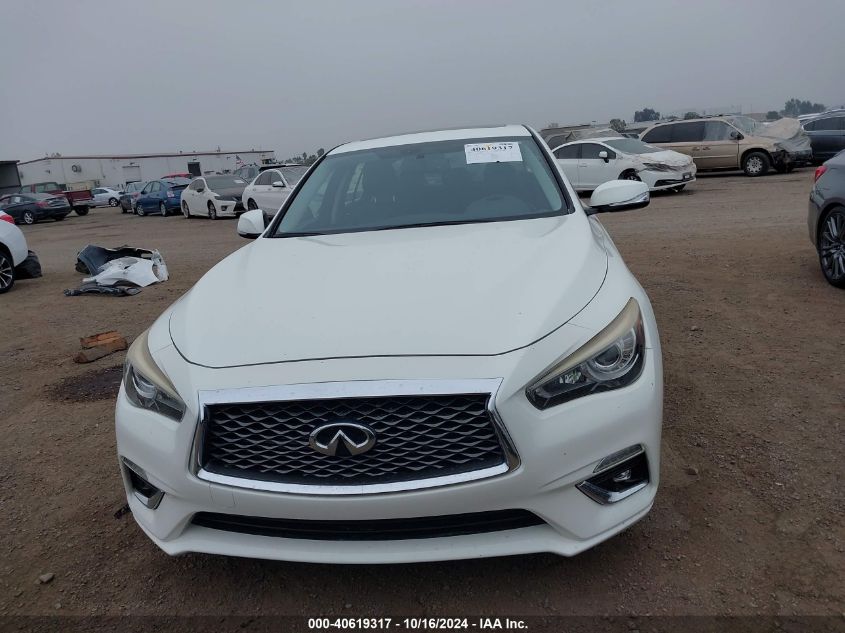 2018 Infiniti Q50 3.0T Luxe VIN: JN1EV7AP4JM592043 Lot: 40619317