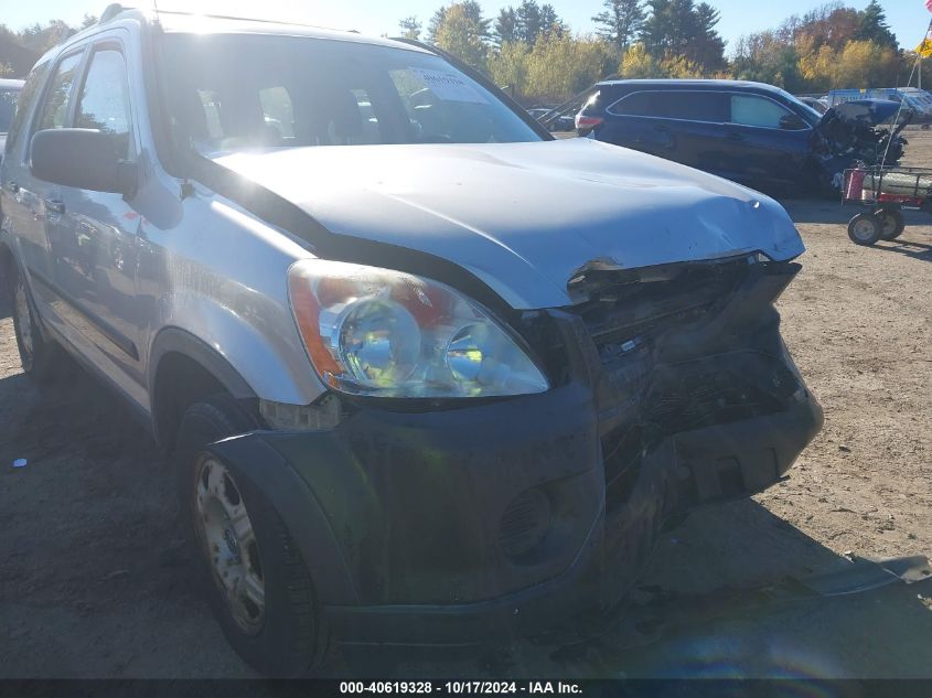 2006 Honda Cr-V Lx VIN: JHLRD78556C036796 Lot: 40619328