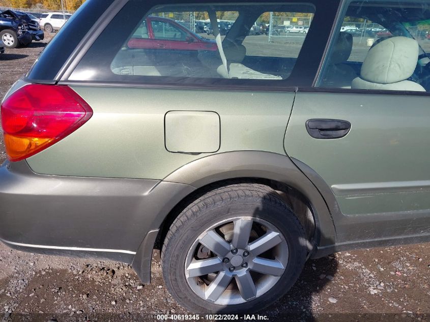 2006 Subaru Outback 2.5I VIN: 4S4BP61CX67346553 Lot: 40619345