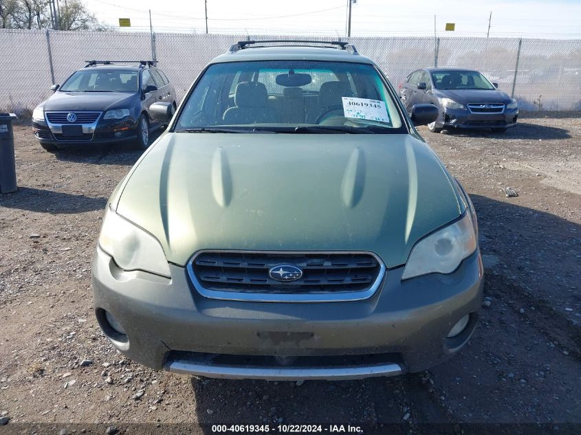 2006 Subaru Outback 2.5I VIN: 4S4BP61CX67346553 Lot: 40619345