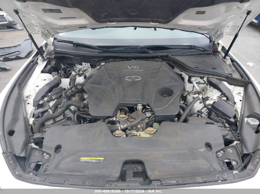 2019 Infiniti Q50 3.0T Luxe VIN: JN1EV7AP8KM516763 Lot: 40619358