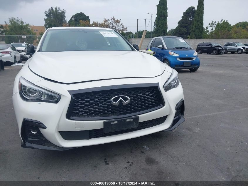 2019 Infiniti Q50 3.0T Luxe VIN: JN1EV7AP8KM516763 Lot: 40619358