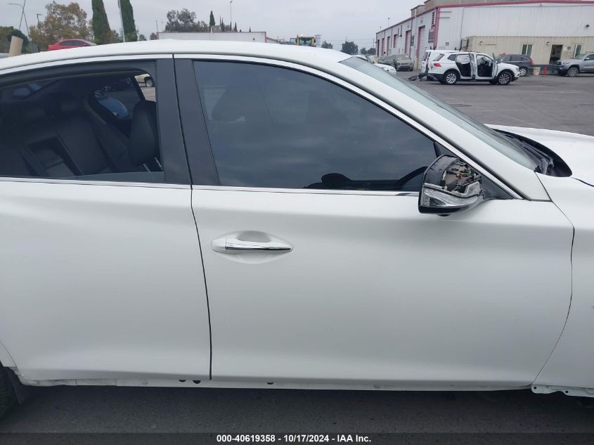 2019 Infiniti Q50 3.0T Luxe VIN: JN1EV7AP8KM516763 Lot: 40619358