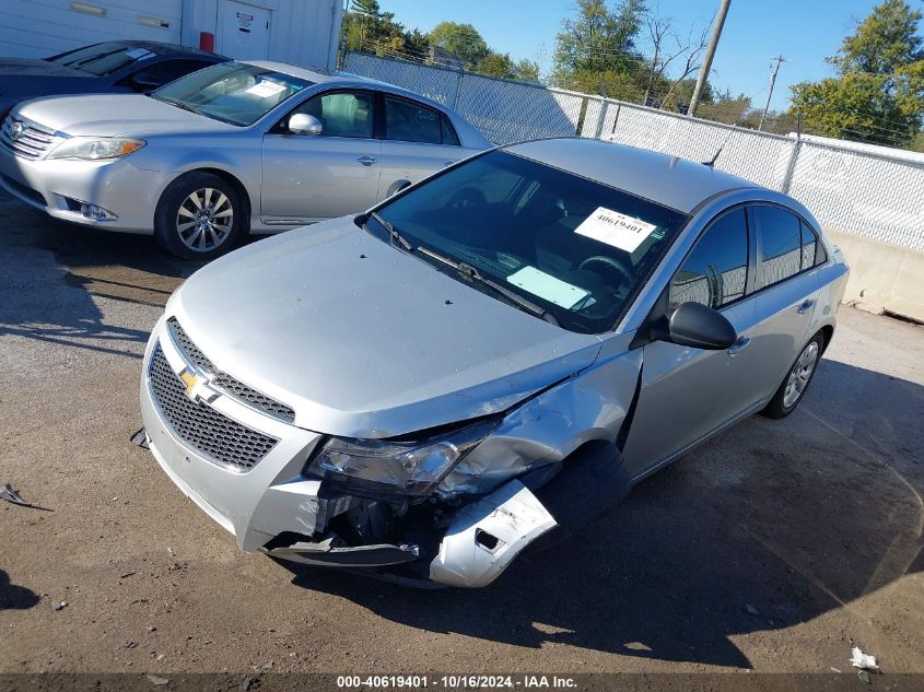 VIN 1G1PA5SH2E7165681 2014 CHEVROLET CRUZE no.2