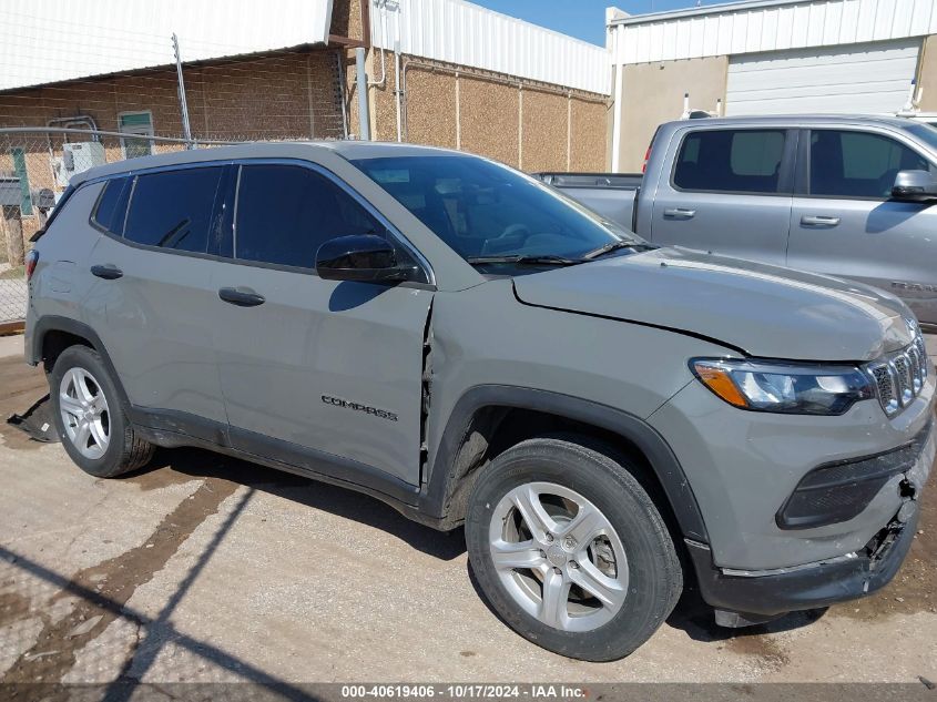 2024 Jeep Compass Sport VIN: 3C4NJDAN4RT581622 Lot: 40619406