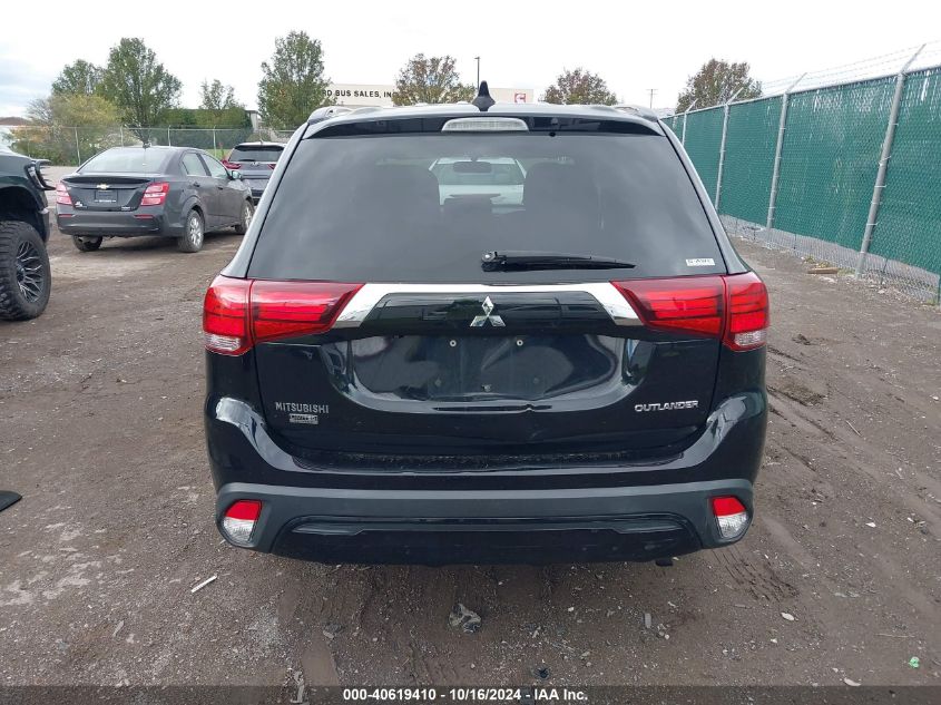 2019 Mitsubishi Outlander Le VIN: JA4AZ3A35KZ031029 Lot: 40619410