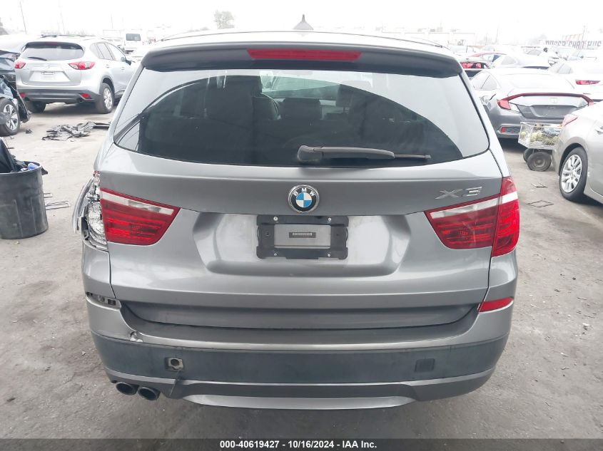 2014 BMW X3 xDrive28I VIN: 5UXWX9C54E0D26703 Lot: 40619427